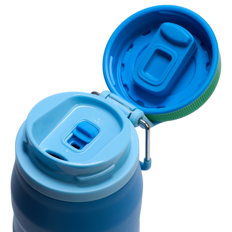 Stanley 1913 IceFlow™ Bottle Twist Flip 0.71L in Azure | Lid Detailed View