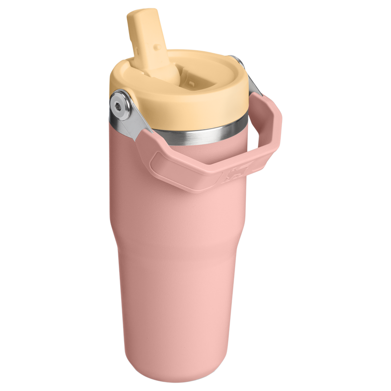Stanley 1913 IceFlow™ Flip Straw 2.0 Tumbler 0.41L in Peach Rose | Back View