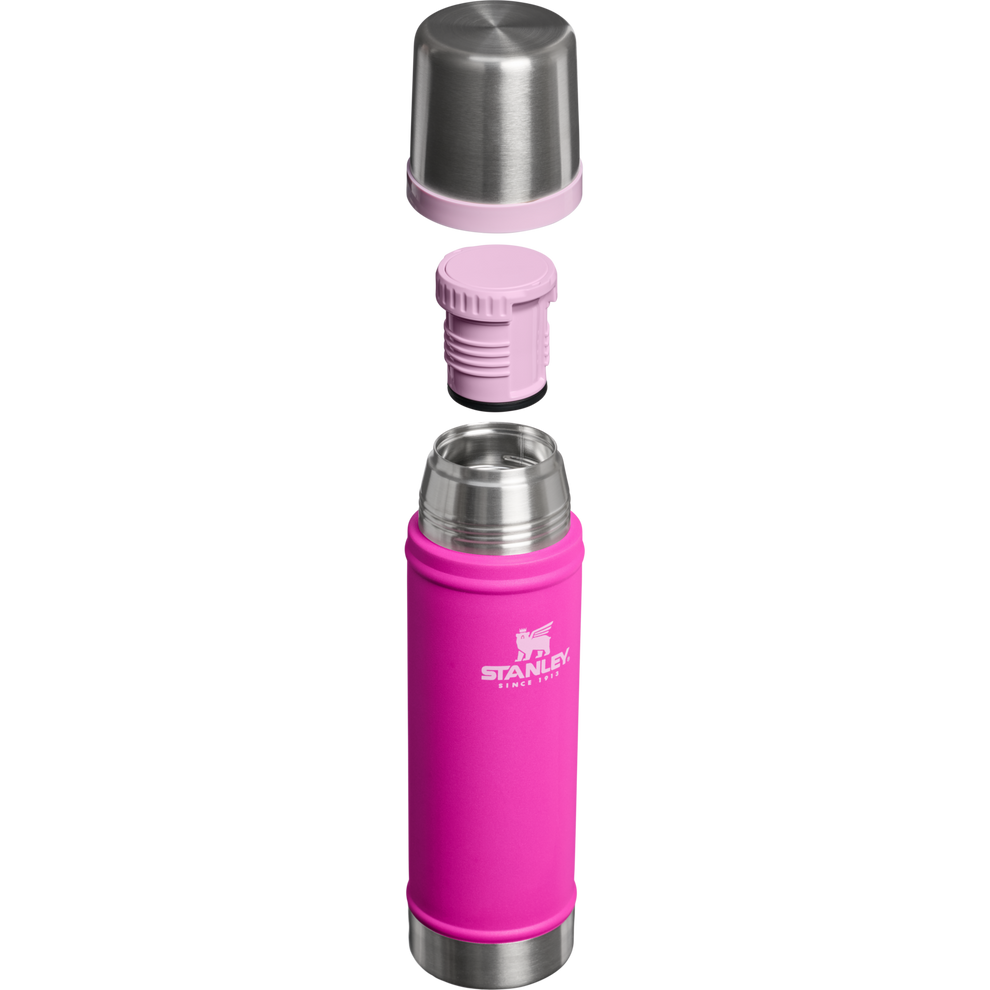 Stanley 1913 Classic Legendary Bottle 0.59L in Violet Blossom | Cross Section View
