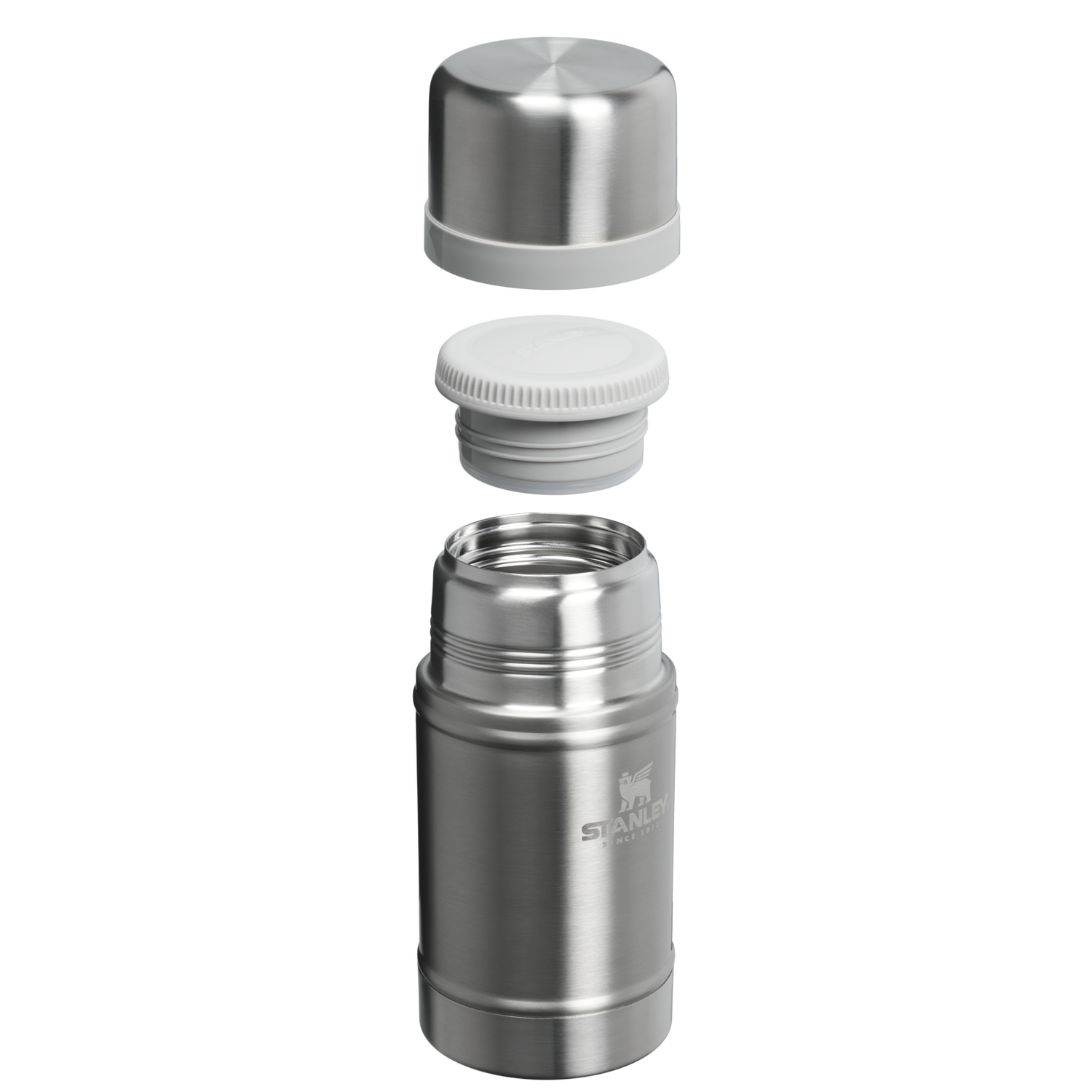 Stanley 1913 Classic Legendary Food Jar 0.71L in Stainless Steel Ash | View 2