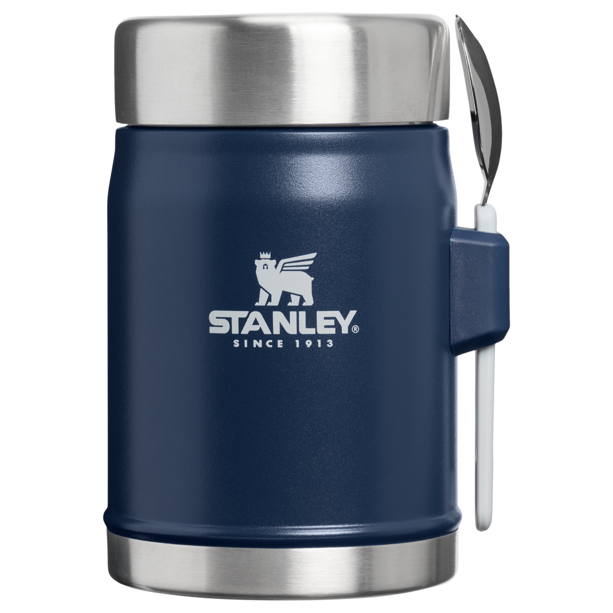 Stanley 1913 Legendary Food Jar + Spork 0.4L in Dark Navy