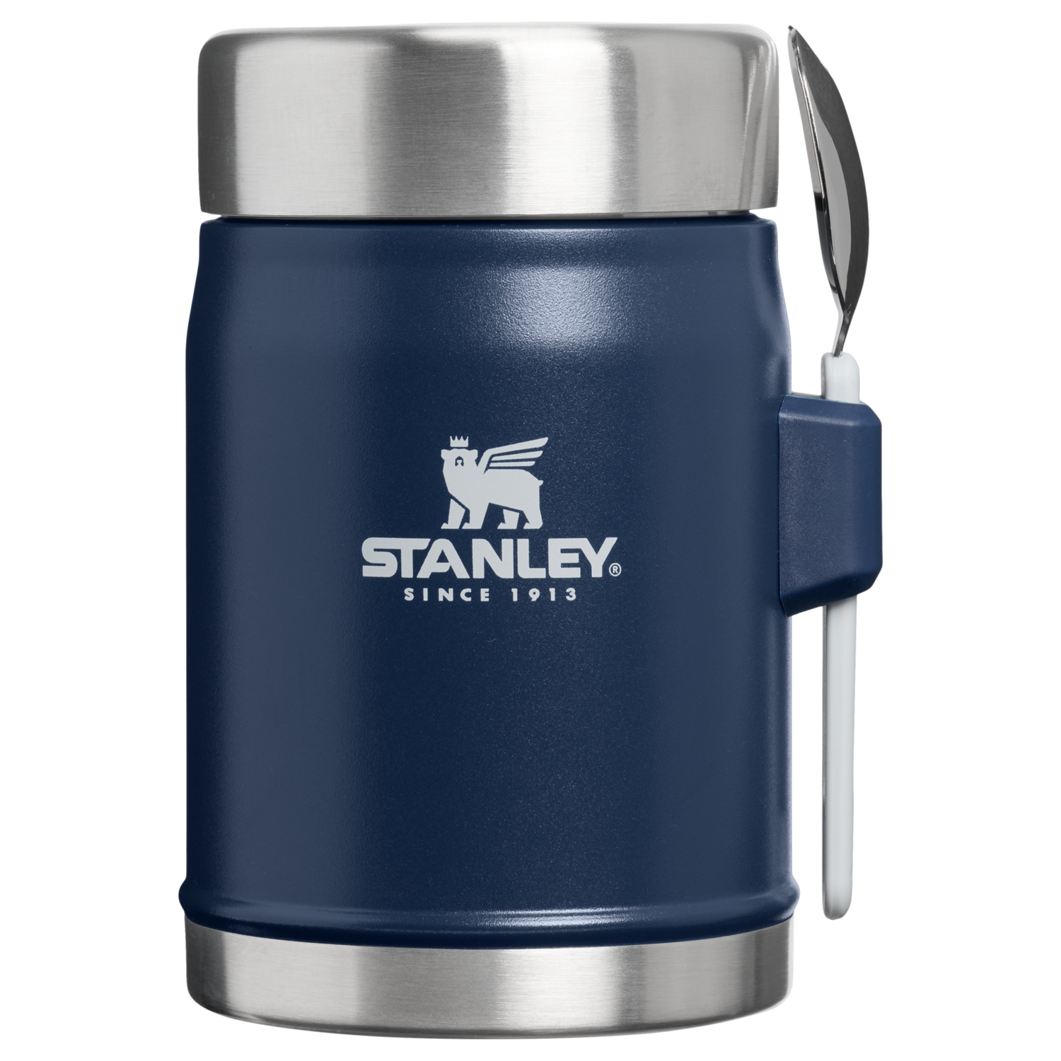 Stanley 1913 Legendary Food Jar + Spork 0.4L in Dark Navy | View 1