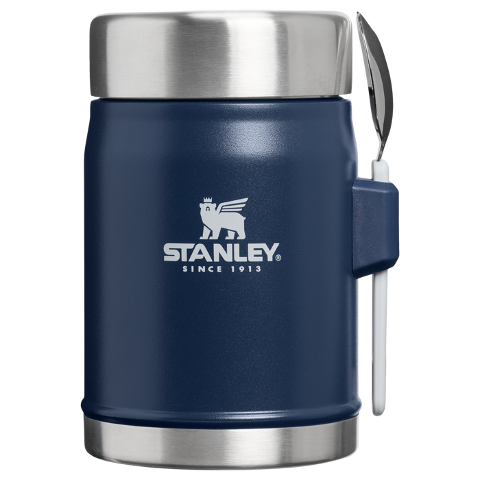 Stanley 1913 Legendary Food Jar + Spork 0.4L in Dark Navy