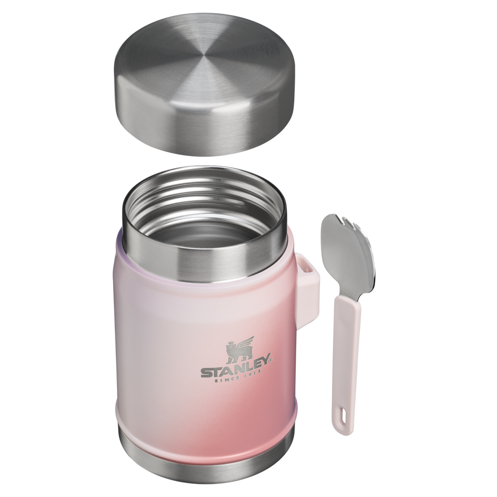 Stanley 1913 Legendary Food Jar + Spork 0.4L in Dawn Spiral
