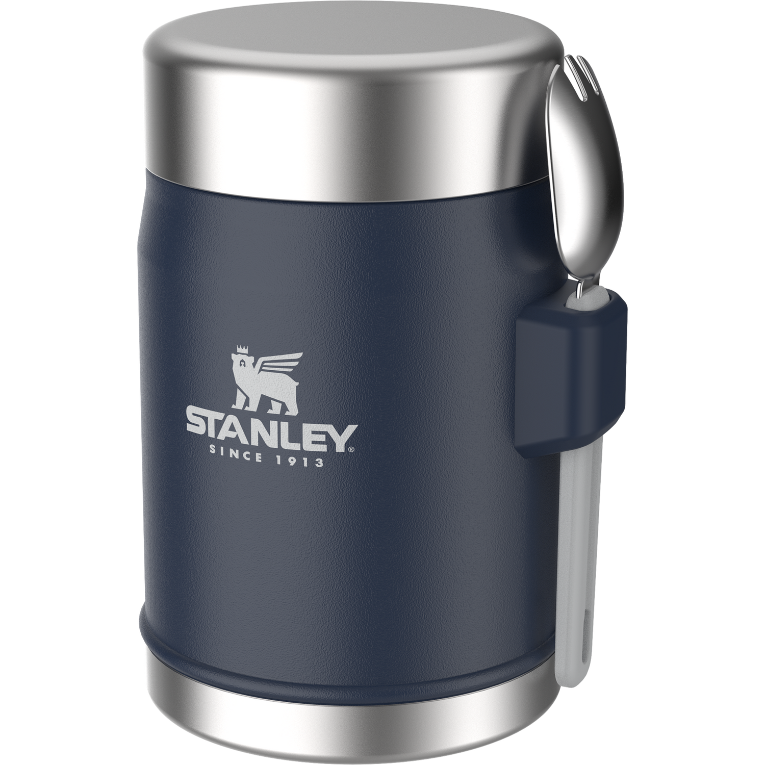 Stanley 1913 Legendary Food Jar + Spork 0.4L in Dark Navy | View 1