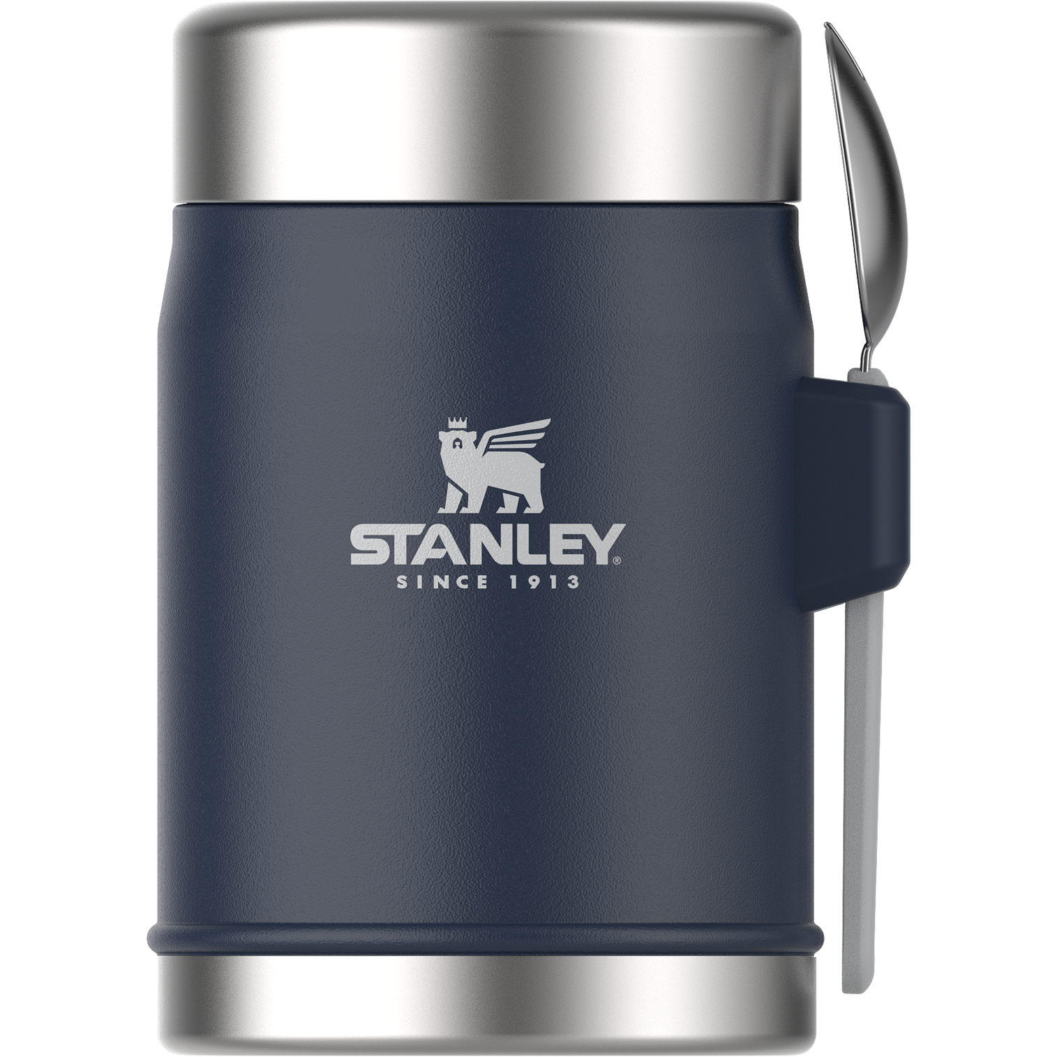 Stanley 1913 Legendary Food Jar + Spork 0.4L in Dark Navy
