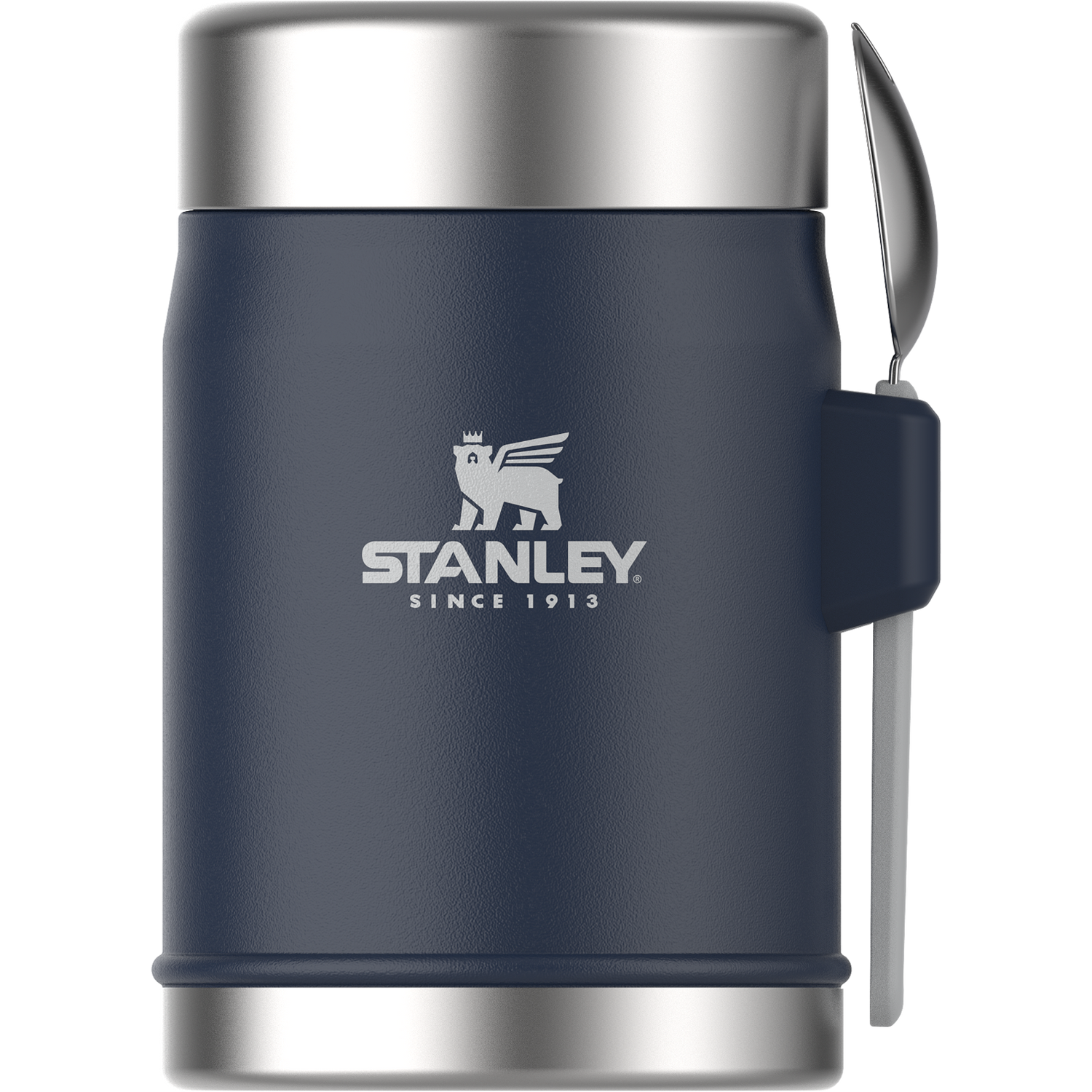 Stanley 1913 Legendary Food Jar + Spork 0.4L in Dark Navy | View 1