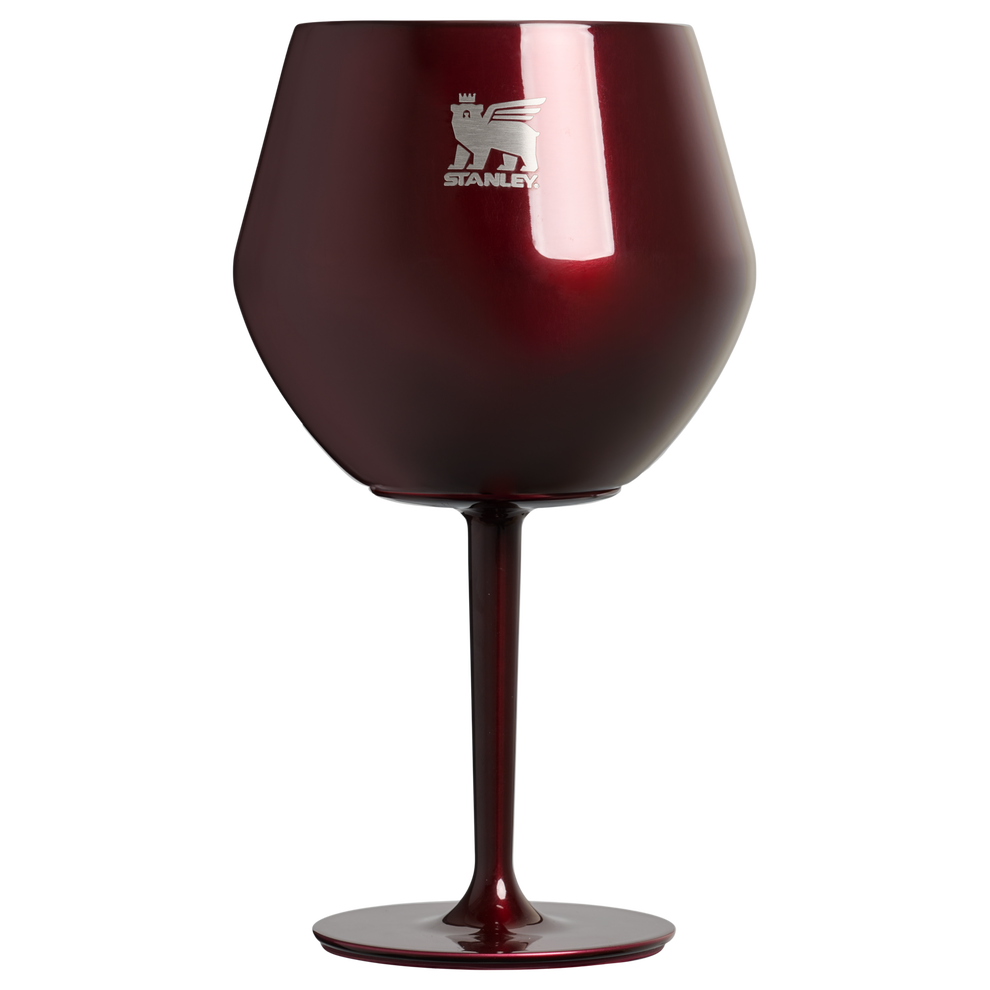 Stanley 1913 Lifted Spirits 2-in-1 Cocktail Glass 0.4L in Garnet Shine