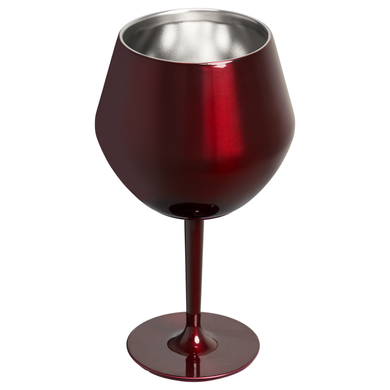 Stanley 1913 Lifted Spirits 2-in-1 Cocktail Glass 0.4L in Garnet Shine | Back View