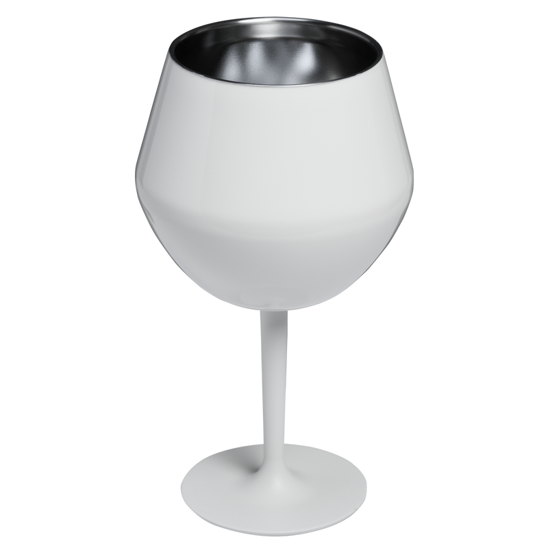 Stanley 1913 Lifted Spirits 2-in-1 Cocktail Glass 0.4L in Cream Gloss | Back View