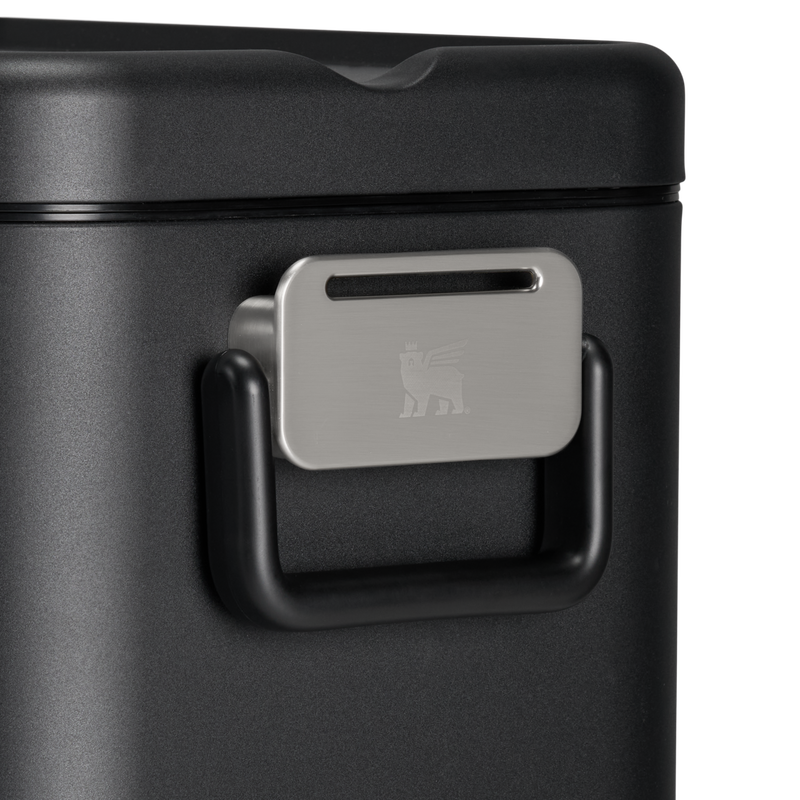 Stanley 1913 Lifted Spirits™ Steel Cooler 24.6L in Black | Detailed View