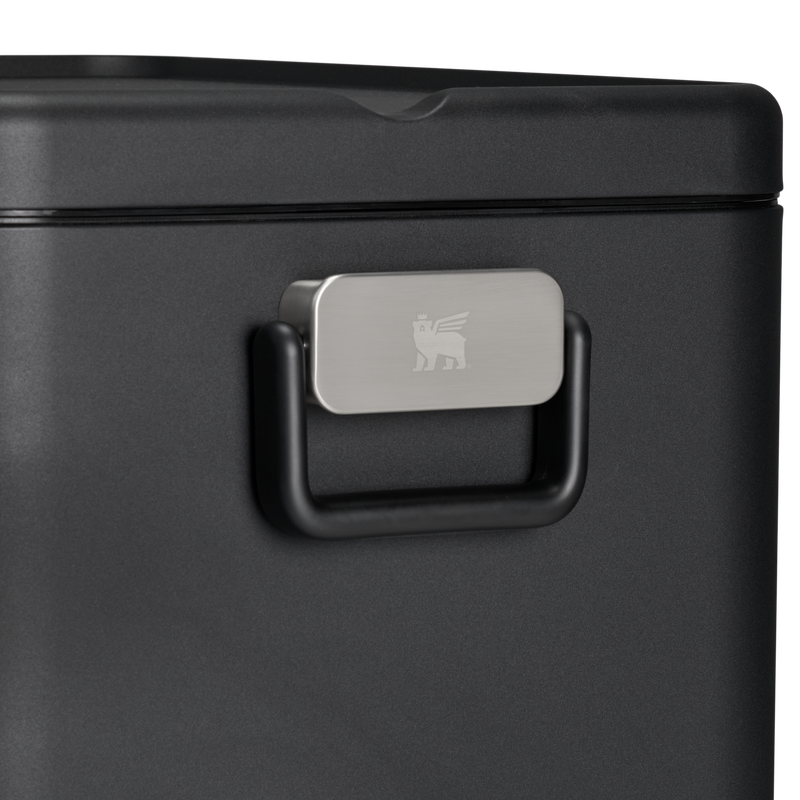 Stanley 1913 Lifted Spirits™ Steel Cooler 79.5L in Black | Detailed View