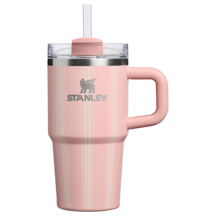 Stanley 1913 Quencher® H2.0 FlowState™ Tumbler 0.59L in Peach Rose Picnic Stripe