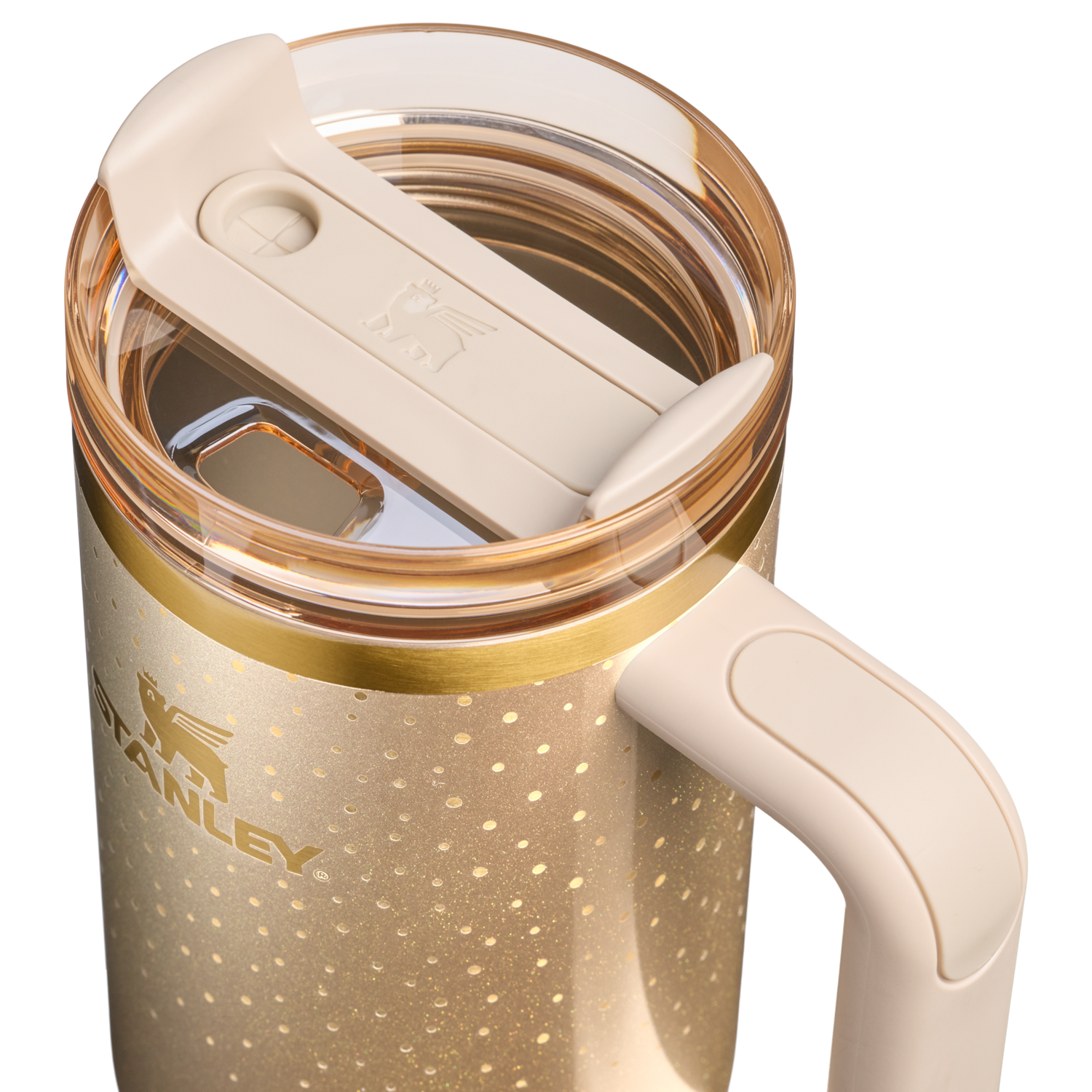 Stanley 1913 Quencher® H2.0 FlowState™ Tumbler 0.89L in Prosecco Shimmer | View 1