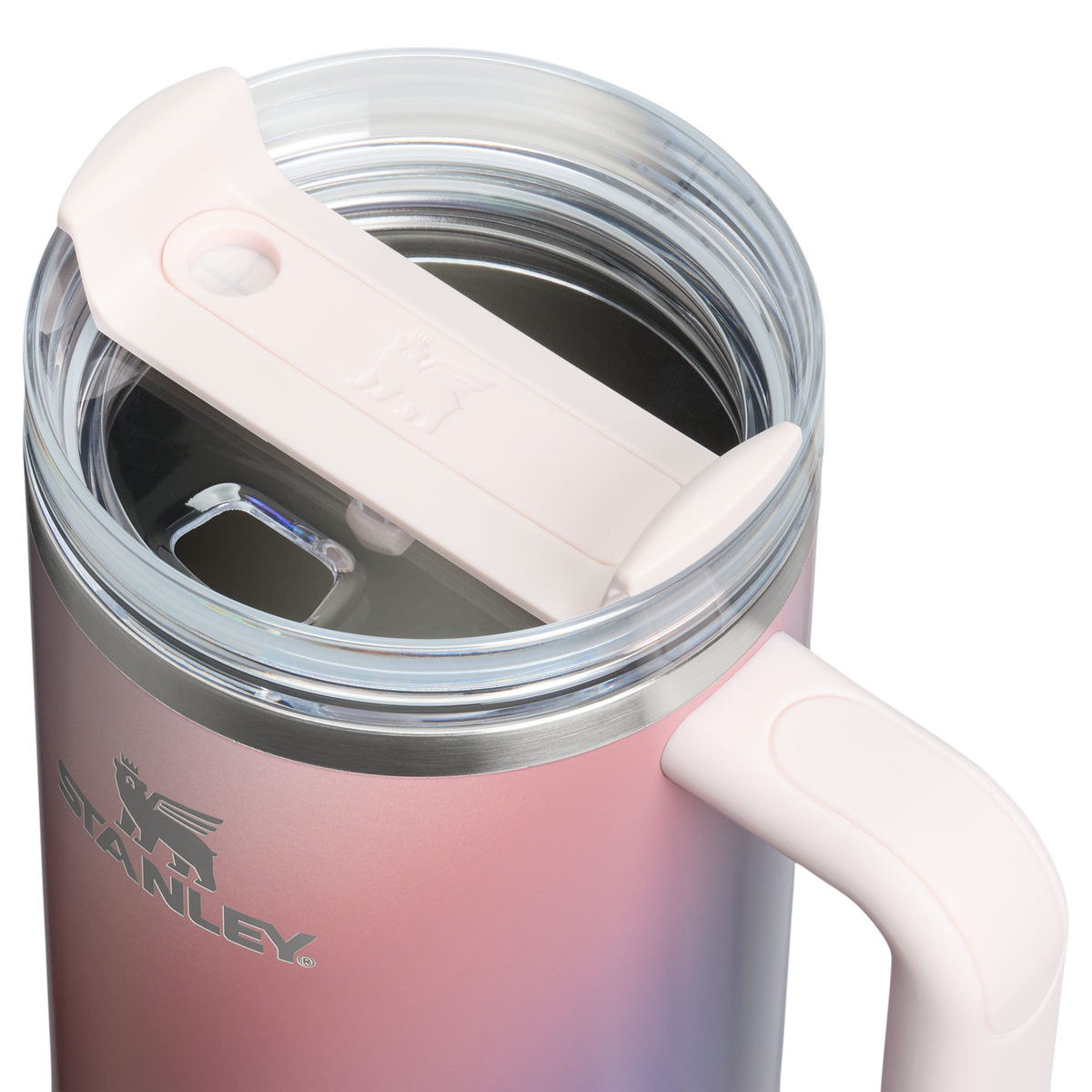 Stanley 1913 Quencher H2.0 FlowState™ Tumbler 1.18L - Stanley Create in Dawn Spiral | Lid Detailed View