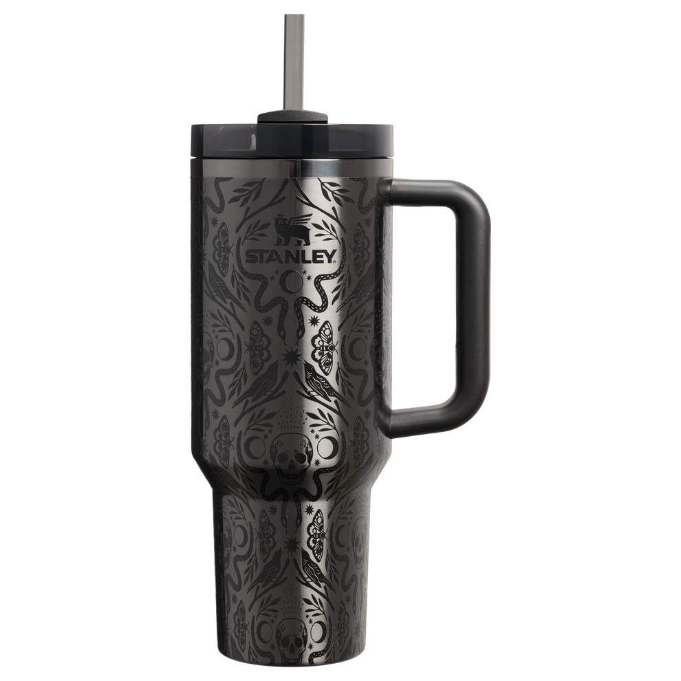 Stanley 1913 Quencher® H2.0 FlowState™ Tumbler 1.18L in Deadly Damask | Front View