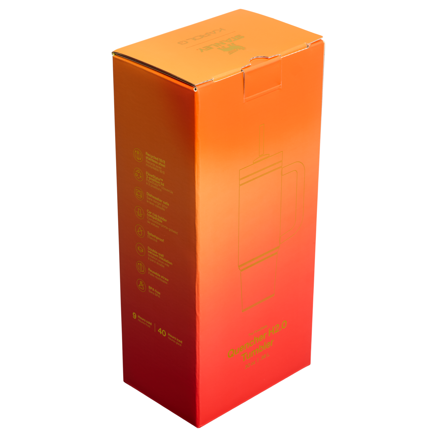 Stanley 1913 x Karol G Quencher® H2.0 FlowState™ Tumbler