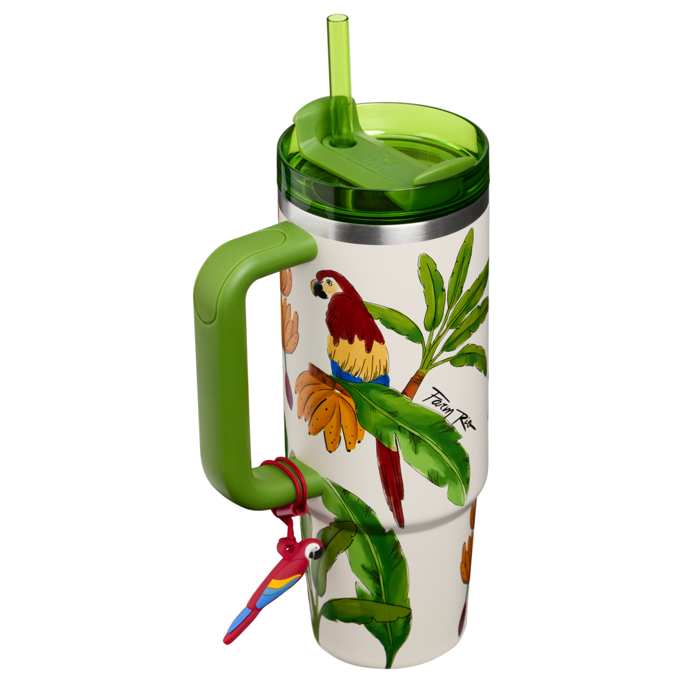Stanley 1913 Stanley 1913 x FARM Rio Quencher® H2.0 FlowState™ Tumbler 0.89L in Farm Rio Tropical Destiny