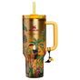 Swatch for Stanley 1913 Stanley 1913 x FARM Rio Quencher® H2.0 FlowState™ Tumbler 1.18L in Farm Rio Tropical Woods