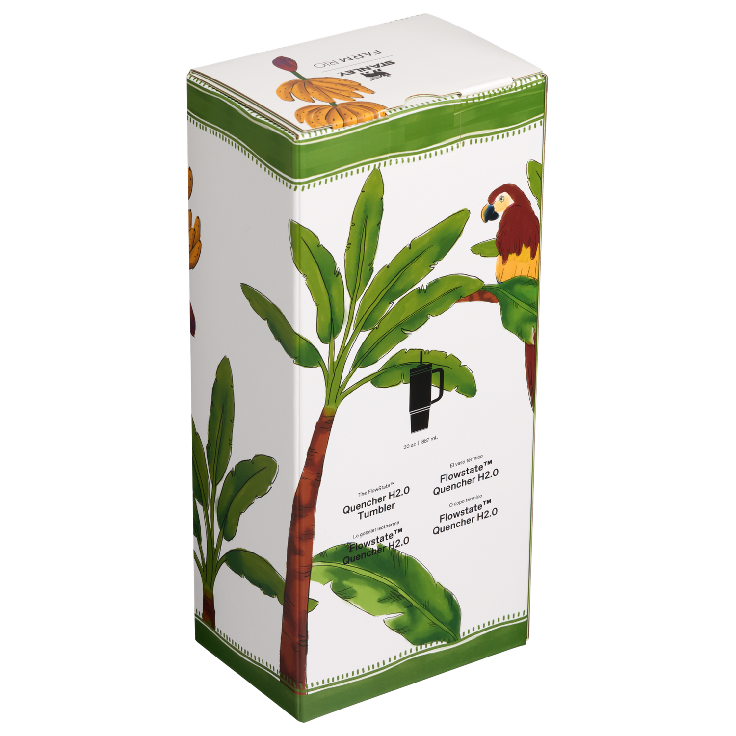 Stanley 1913 Stanley 1913 x FARM Rio Quencher® H2.0 FlowState™ Tumbler 0.89L in Farm Rio Tropical Destiny | View 6