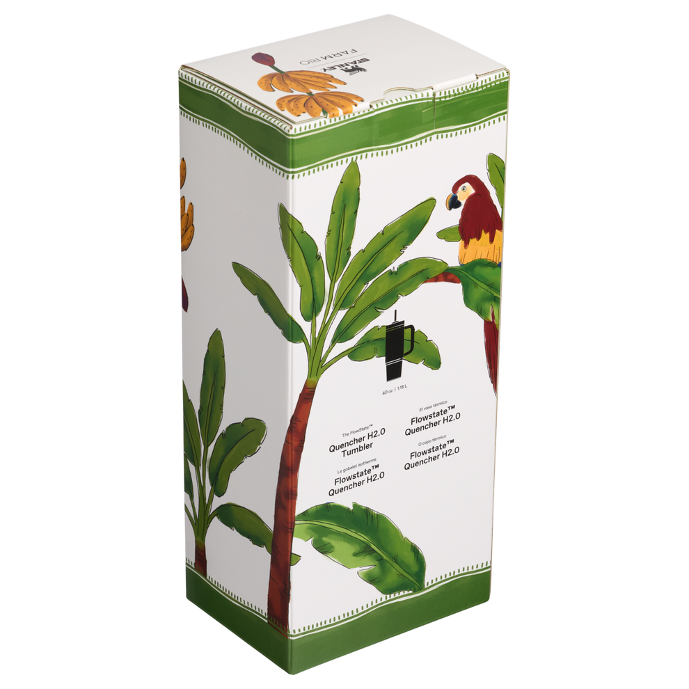 Stanley 1913 Stanley 1913 x FARM Rio Quencher® H2.0 FlowState™ Tumbler 1.18L in Farm Rio Tropical Destiny