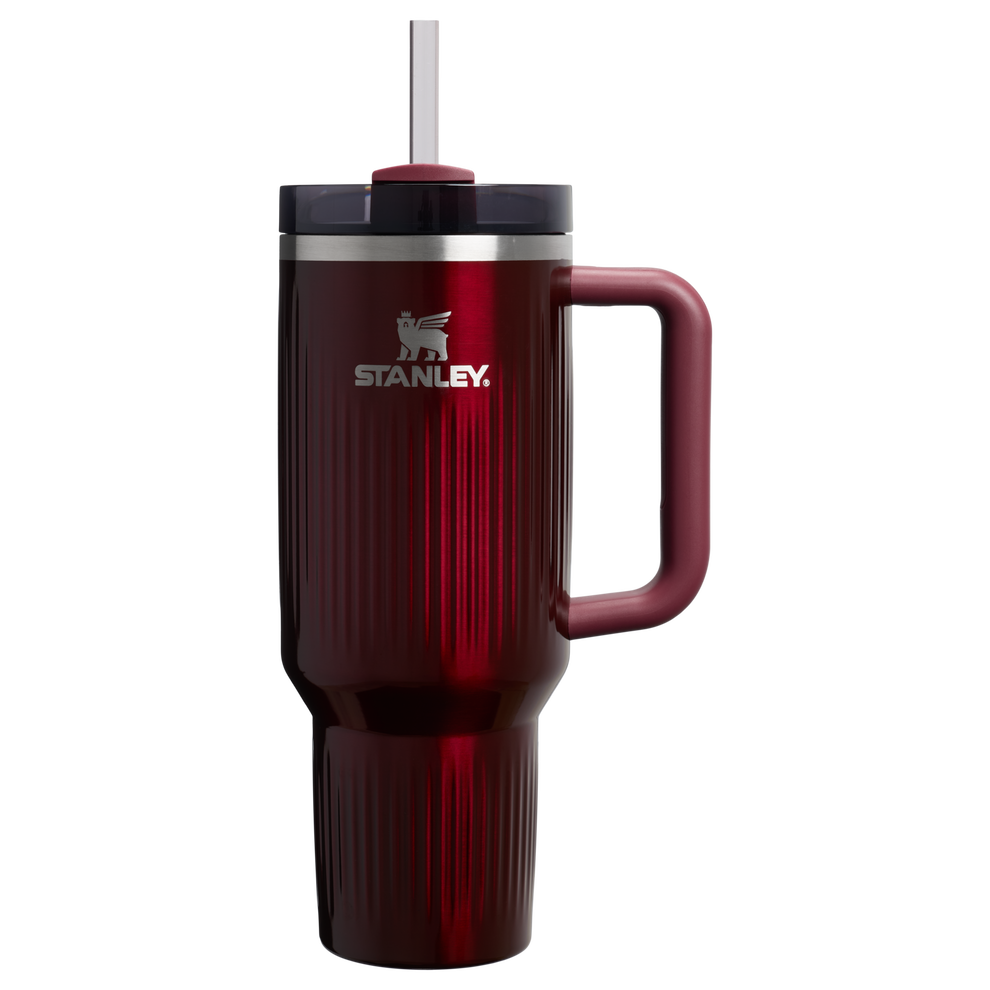 Stanley 1913 Quencher® H2.0 Fluted Tumbler 1.18L in Garnet Shine