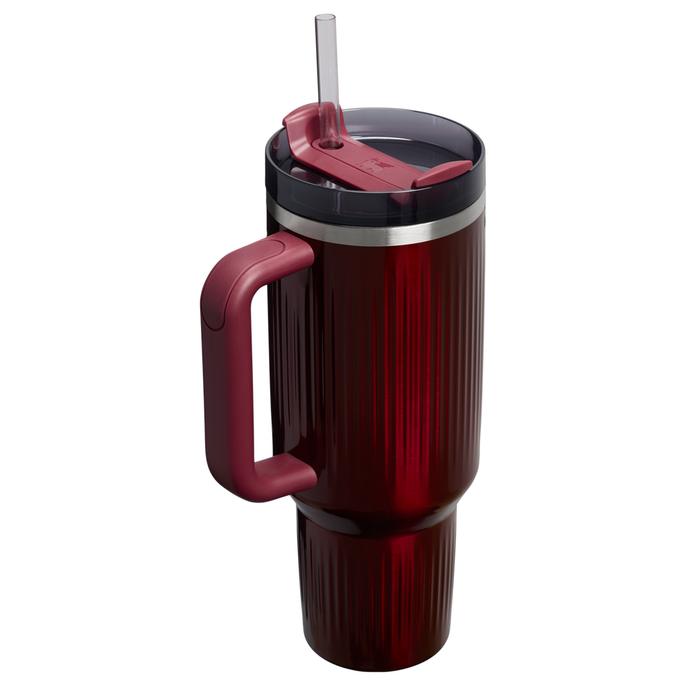 Stanley 1913 Quencher® H2.0 Fluted Tumbler 1.18L in Garnet Shine