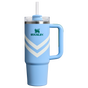 Swatch for Stanley 1913 Quencher® H2.0 Flowstate™ Tumbler in Cornflower Chevron Gloss
