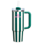 Swatch for Stanley 1913 Quencher® H2.0 FlowState™ Tumbler 0.89L in Emerald Cabana Gloss