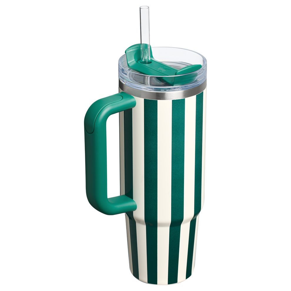 Stanley 1913 Quencher® H2.0 FlowState™ Tumbler 0.89L in Emerald Cabana Gloss