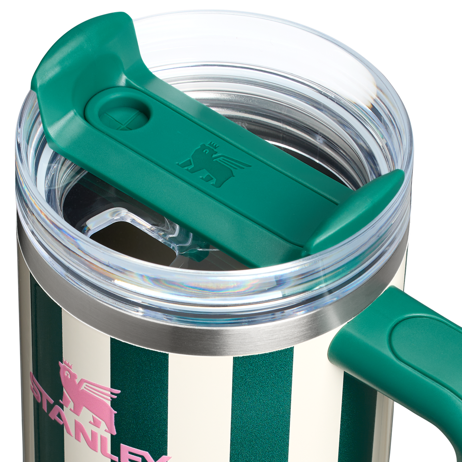 Stanley 1913 Quencher® H2.0 FlowState™ Tumbler 0.89L in Emerald Cabana Gloss | View 2