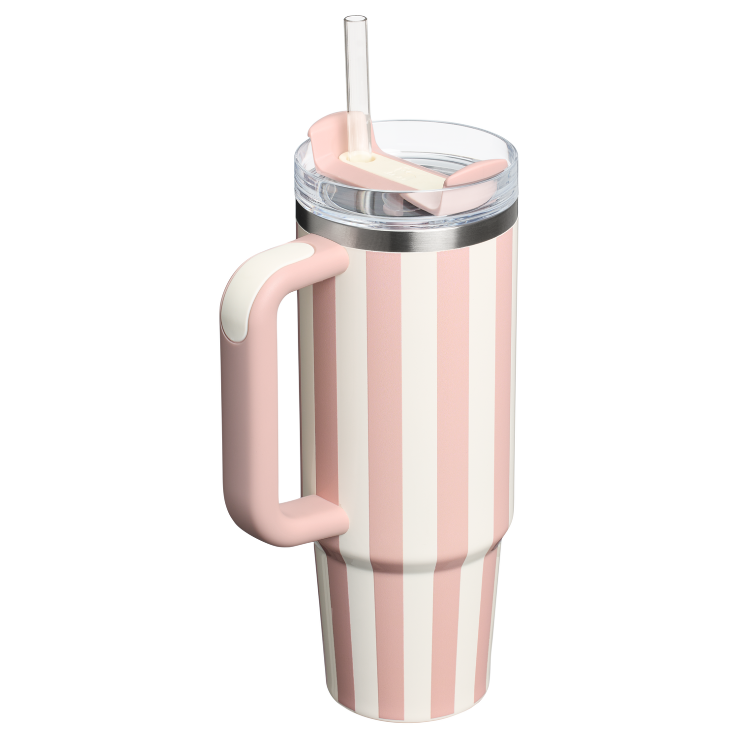 Stanley 1913 Quencher® H2.0 FlowState™ Tumbler 0.89L in Peach Whip Cabana Gloss | View 1