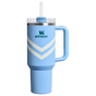 Swatch for Stanley 1913 Quencher® H2.0 FlowState™ Tumbler 1.18L in Cornflower Chevron Gloss