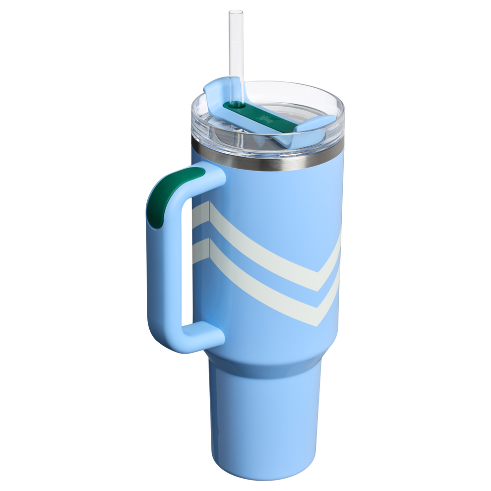 Stanley 1913 Quencher® H2.0 FlowState™ Tumbler 1.18L in Cornflower Chevron Gloss