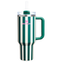 Swatch for Stanley 1913 Quencher® H2.0 Flowstate™ Tumbler in Emerald Cabana Gloss