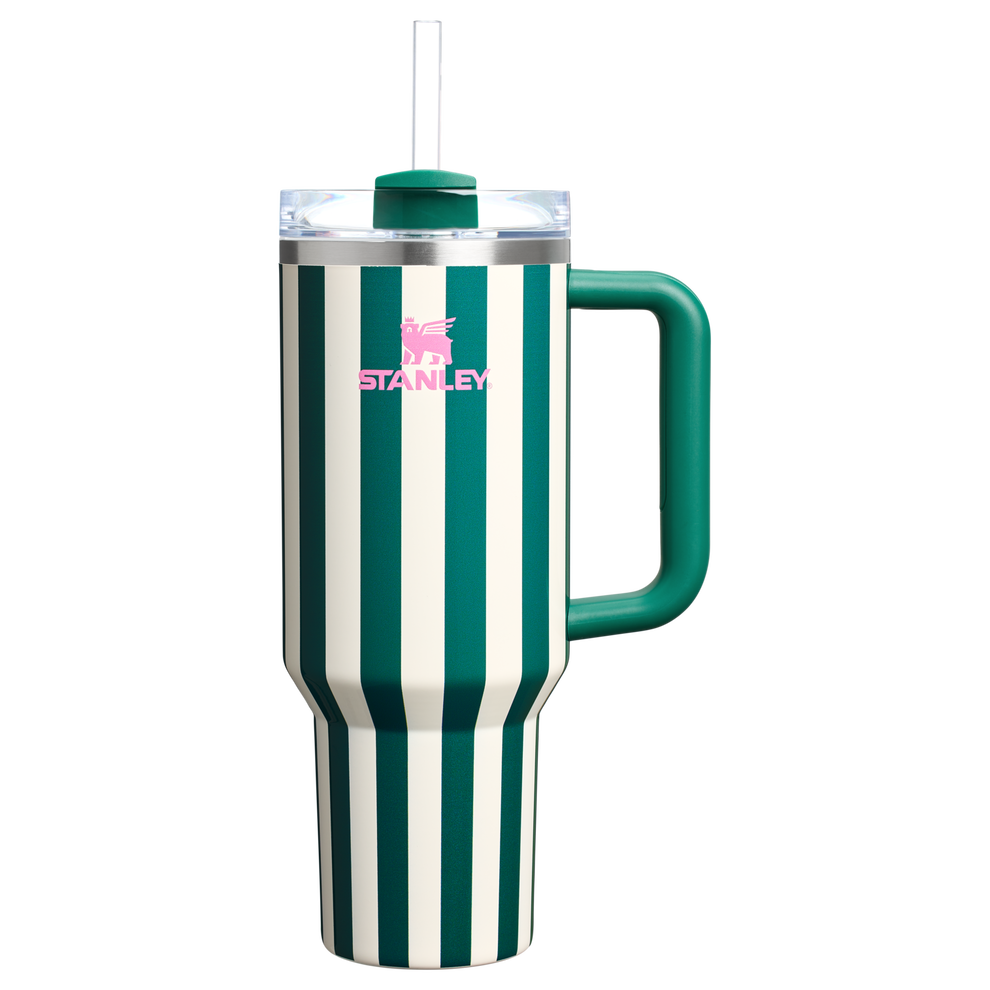 Stanley 1913 Quencher® H2.0 FlowState™ Tumbler 1.18L in Emerald Cabana Gloss