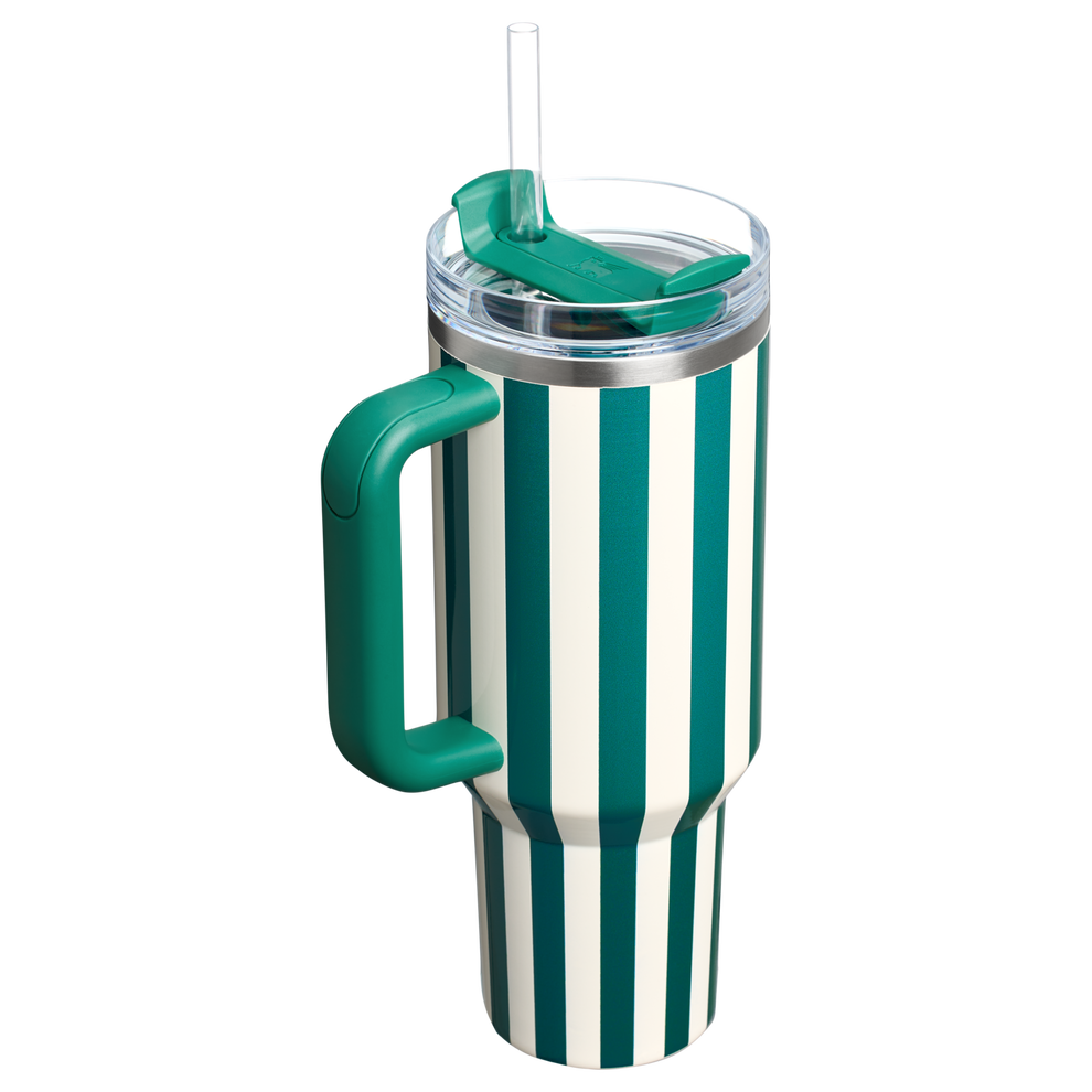 Stanley 1913 Quencher® H2.0 FlowState™ Tumbler 1.18L in Emerald Cabana Gloss