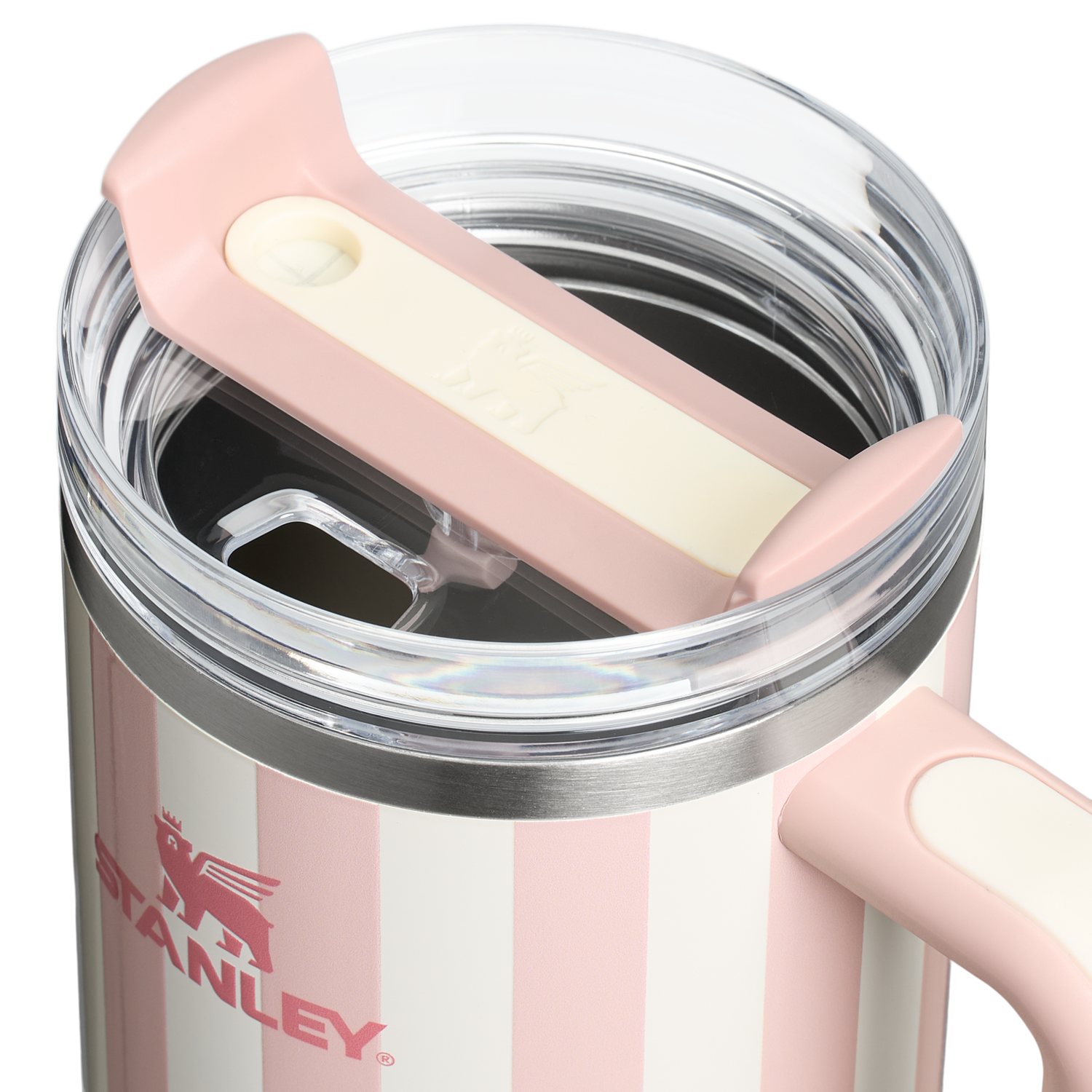 Stanley 1913 Quencher® H2.0 Flowstate™ Tumbler in Peach Whip Cabana Gloss | View 2