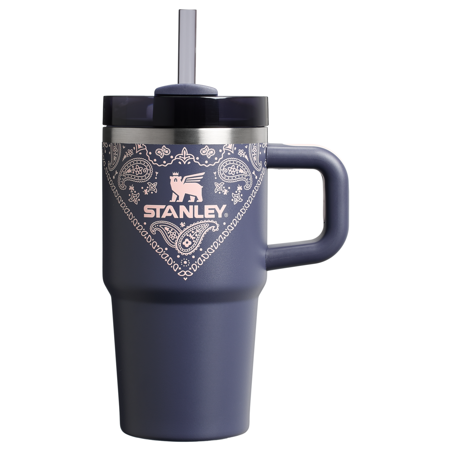 Stanley 1913 Quencher® H2.0 FlowState™ Tumbler 0.59L in Blue Corn Paisley | View 1