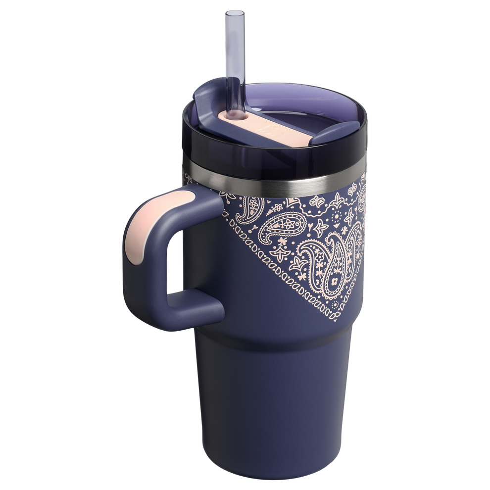 Stanley 1913 Quencher® H2.0 FlowState™ Tumbler 0.59L in Blue Corn Paisley