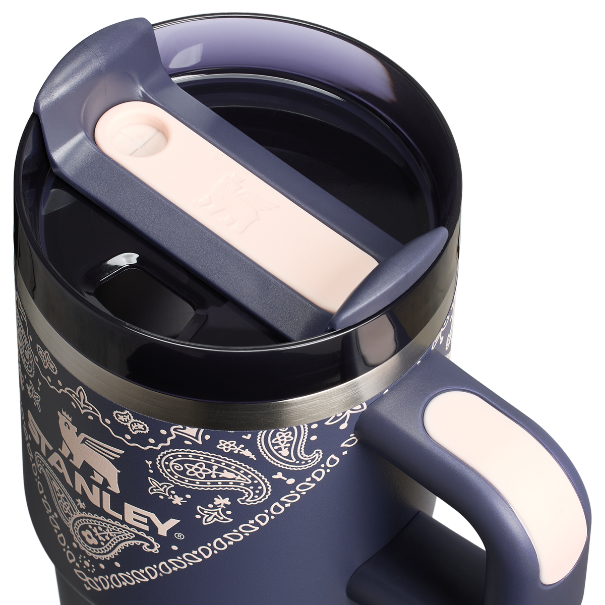 Stanley 1913 Quencher® H2.0 FlowState™ Tumbler 0.59L in Blue Corn Paisley