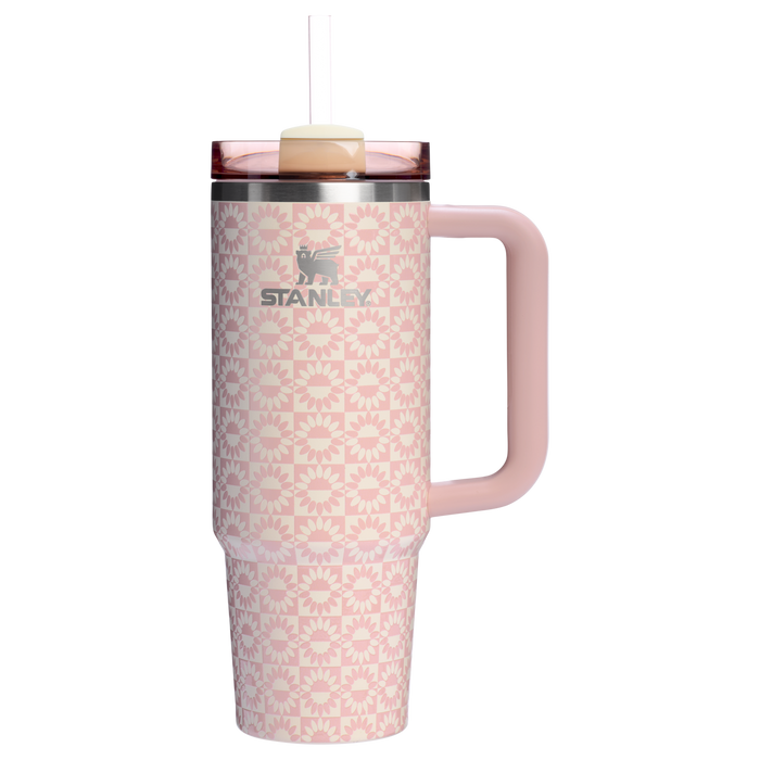 Stanley 1913 Quencher® H2.0 Flowstate™ Tumbler in Peach Whip Sunflower