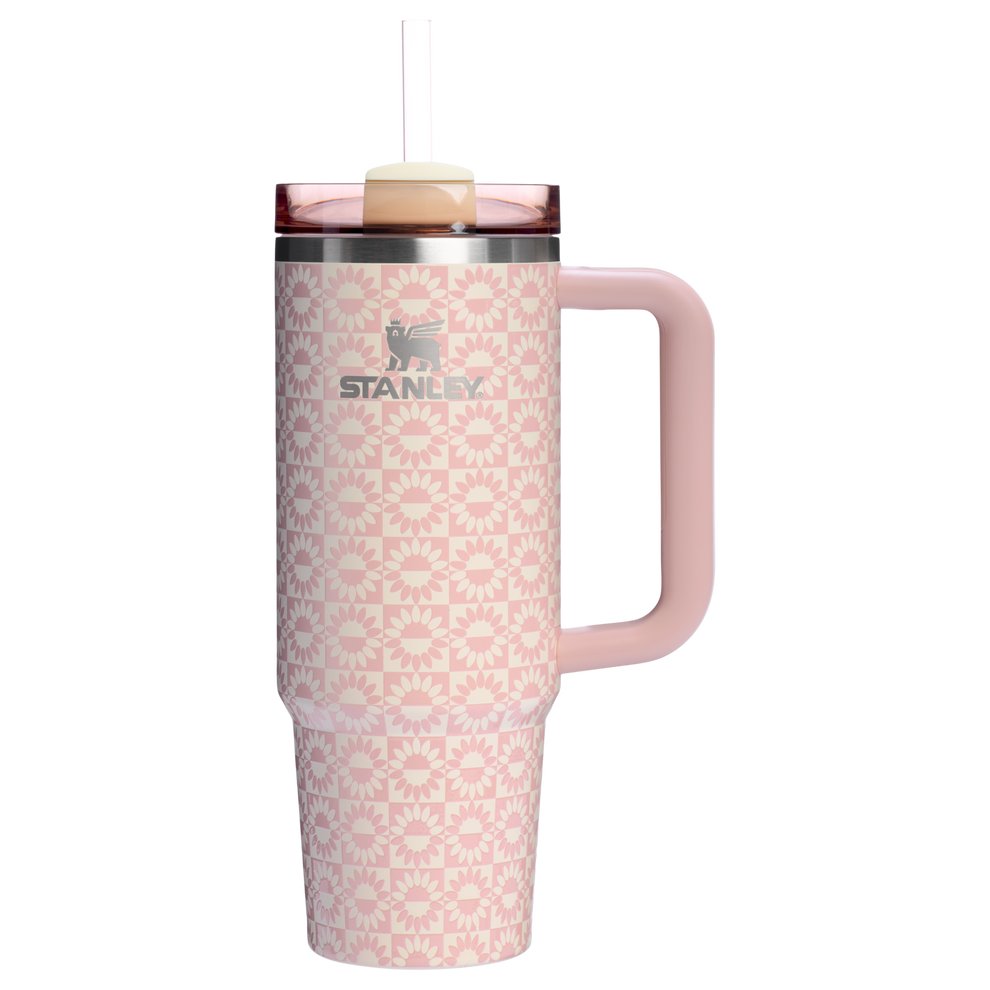 Stanley 1913 Quencher® H2.0 Flowstate™ Tumbler in Peach Whip Sunflower