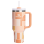Swatch for Stanley 1913 Quencher® H2.0 FlowState™ Tumbler 1.18L in Apricot Court Geo