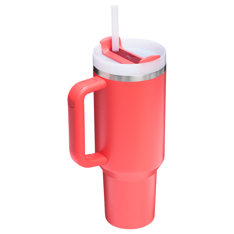 Stanley 1913 Quencher® H2.0 Flowstate™ Tumbler in Hot Coral
