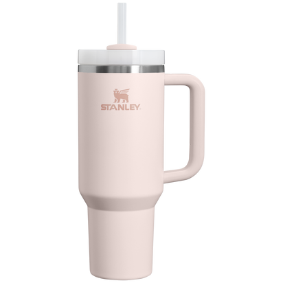 Stanley 1913 Quencher® H2.0 FlowState™ Tumbler 1.18L in Rose Quartz 2.0 | Front View