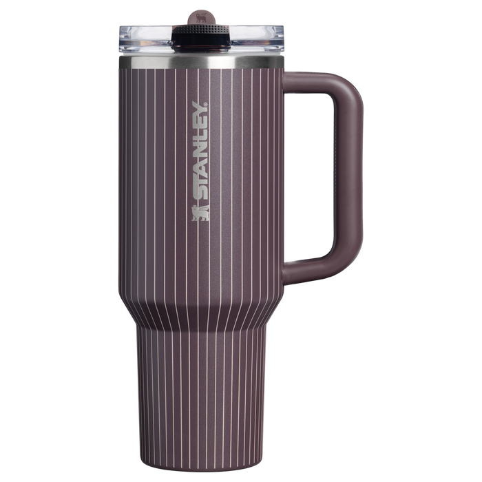 Stanley 1913 Quencher® ProTour Flip Straw Tumbler 1.18L in Fig Pinstripe | Front View
