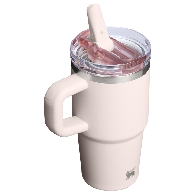 Stanley 1913 Quencher® ProTour Flip Straw Tumbler 0.59L in Rose Quartz | Back View