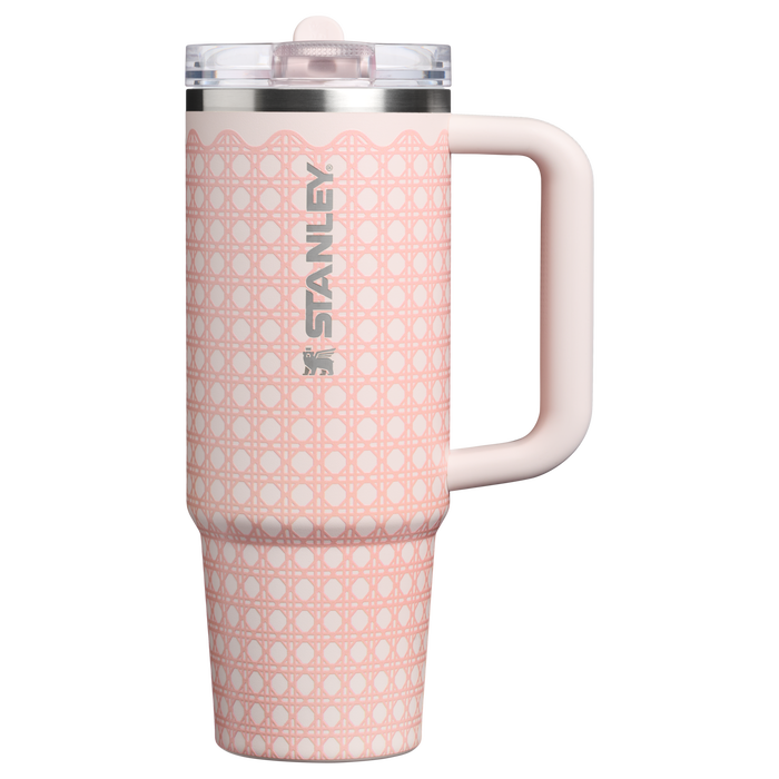 Stanley 1913 Quencher® ProTour Flip Straw Tumbler 0.89L in Rose Quartz Rattan