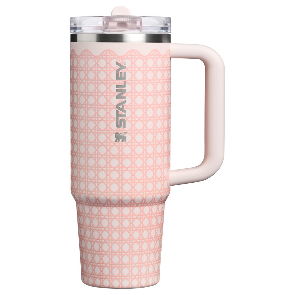 Stanley 1913 Quencher® ProTour Flip Straw Tumbler 0.89L in Rose Quartz Rattan